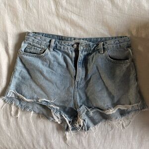Glassons Light Blue Jean Shorts